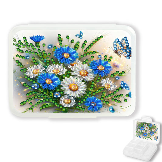 Animals Pill Storage Box Diamond Painting Pill Case Pill Dispenser for Art Craft
