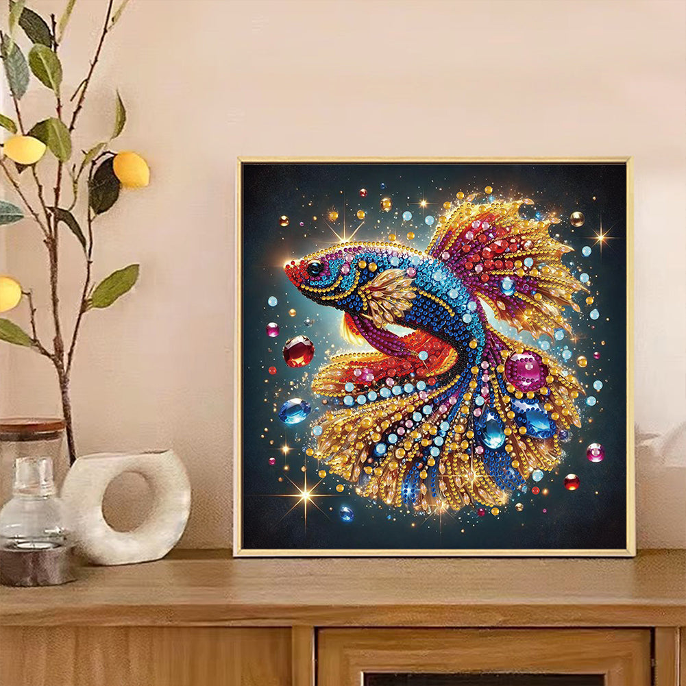 Fish - Special Shaped Drill Diamond Painting 30*30CM