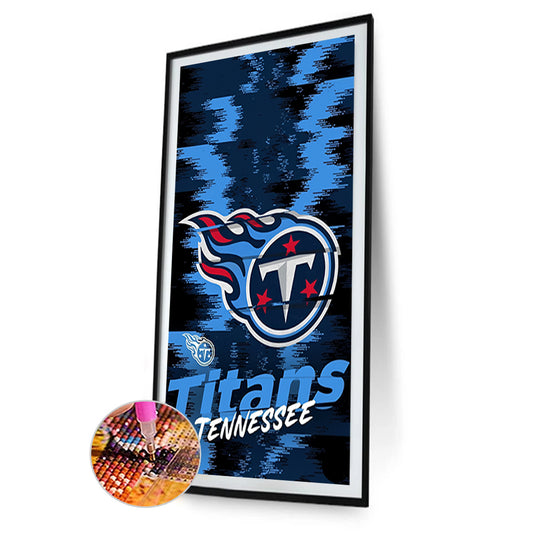 Team Logo - Full Round Drill Diamond Painting 30*55CM