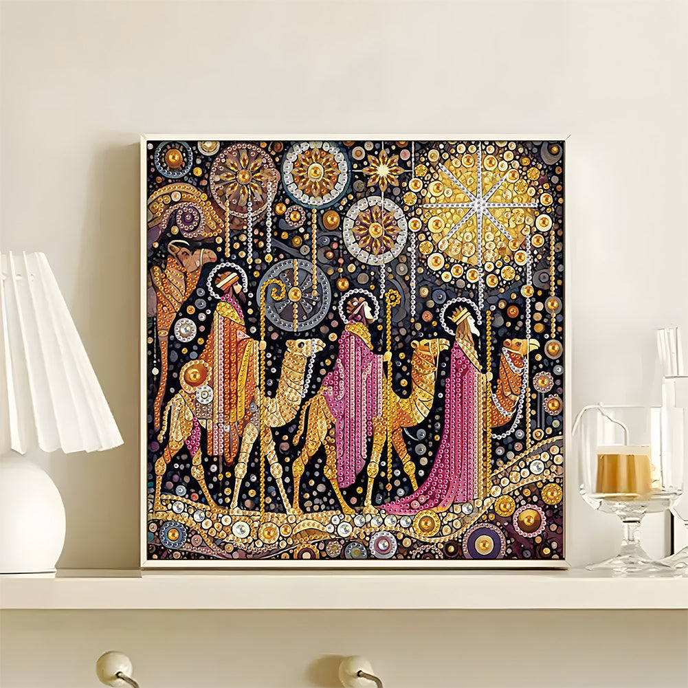 Pilgrimage Road - Special Shaped Drill Diamond Painting 30*30CM
