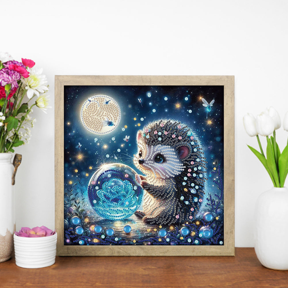Hedgehog - Special Shaped Drill Diamond Painting 30*30CM
