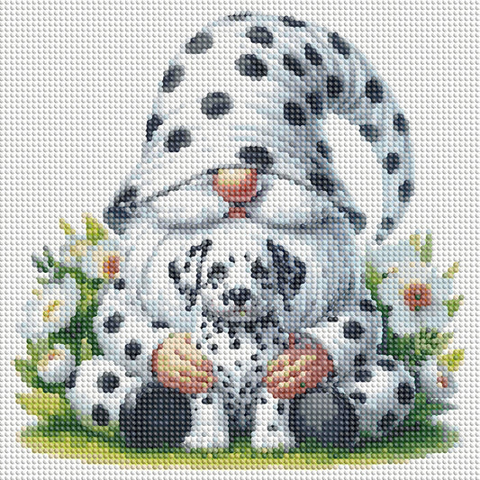 Dalmatian Gnome - Full Round Drill Diamond Painting 30*30CM