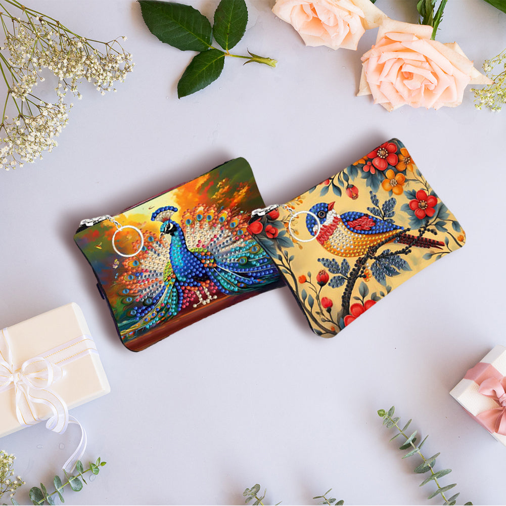 DIY Diamond Art Diamond Dot Diamond Card Pack 5D Diamond Painting Coin Pouch