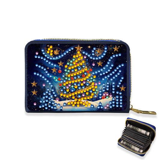 DIY Diamond Art Diamond Dot Card Pack 5D Diamond Painting Coin Pouch Craft Gift