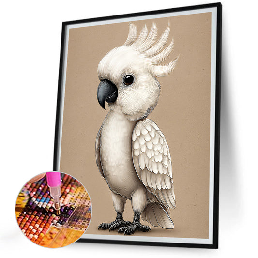 Parrot - Full Round Drill Diamond Painting 30*40CM