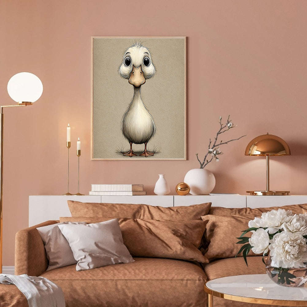 Duck - Full Round Drill Diamond Painting 30*40CM