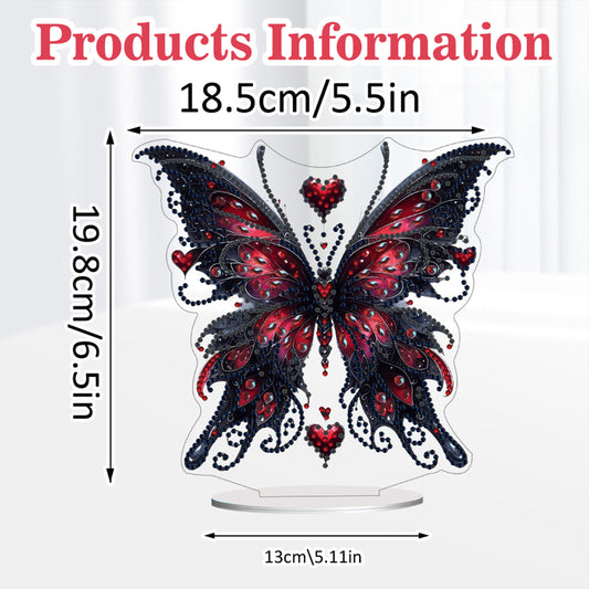 2D Flat Halloween DIY Diamond Painting 5D Desktop Ornaments Kit for Home Decor