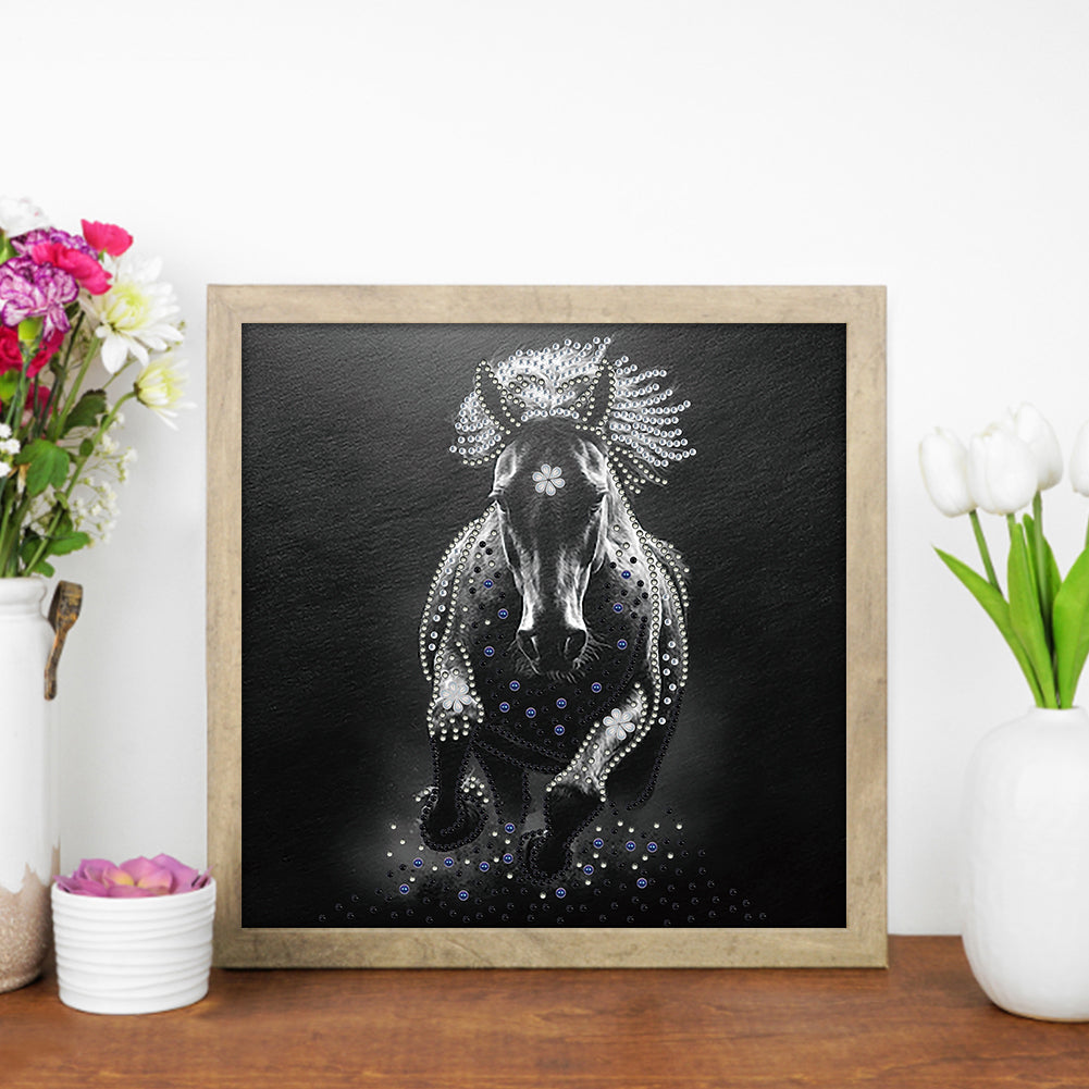 Horse - Special Shaped Drill Diamond Painting 30*30CM