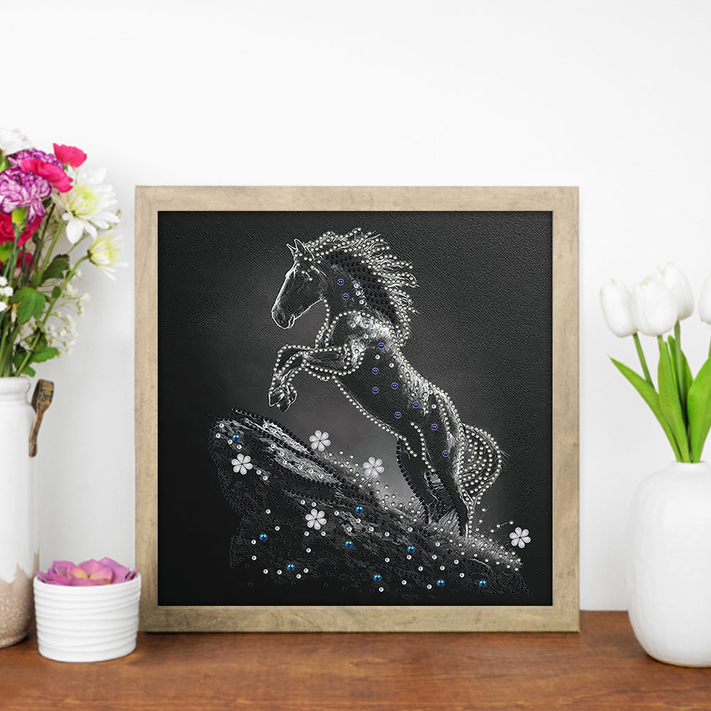 Horse - Special Shaped Drill Diamond Painting 30*30CM