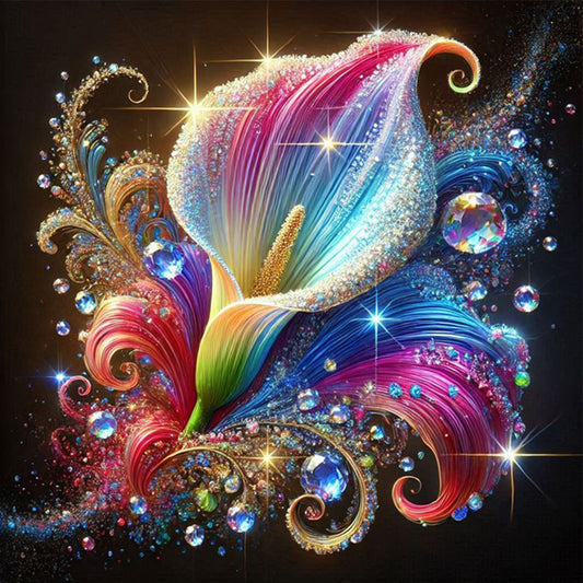 Iris - Full Square Drill Diamond Painting 30*30CM