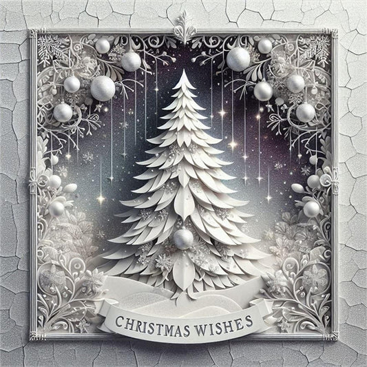 Christmas Tree - 11CT Counted Cross Stitch 40*40CM