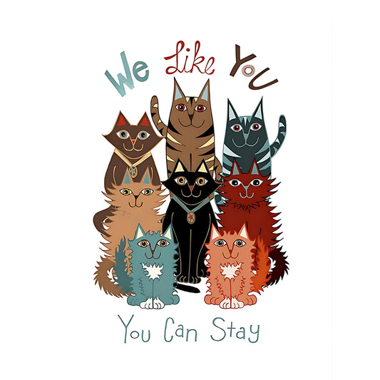 Cat - Full Square Drill Diamond Painting 30*40CM