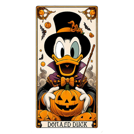 Halloween Donald Duck - Full Round Drill Diamond Painting 40*70CM