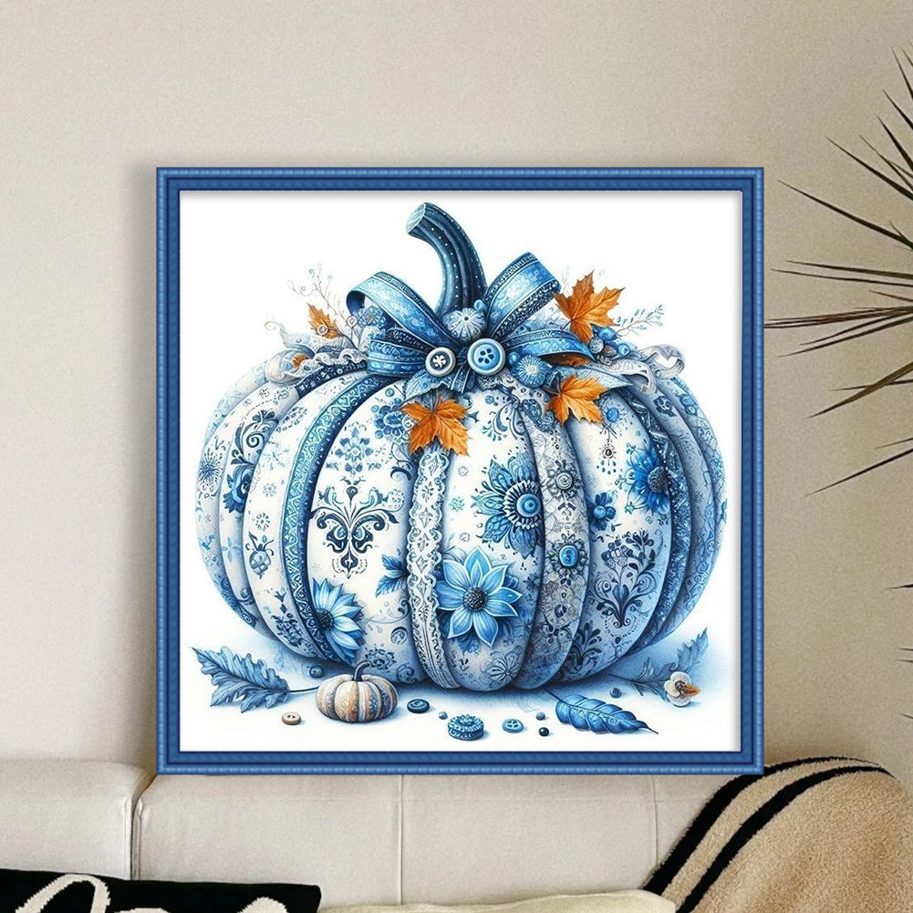 Halloween Pumpkins - 11CT Stamped Cross Stitch 45*45CM