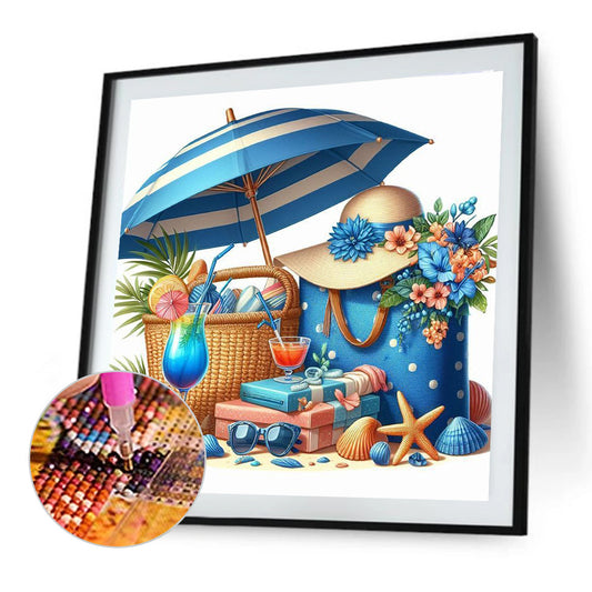 Beach Bag - Full Round Drill Diamond Painting 30*30CM