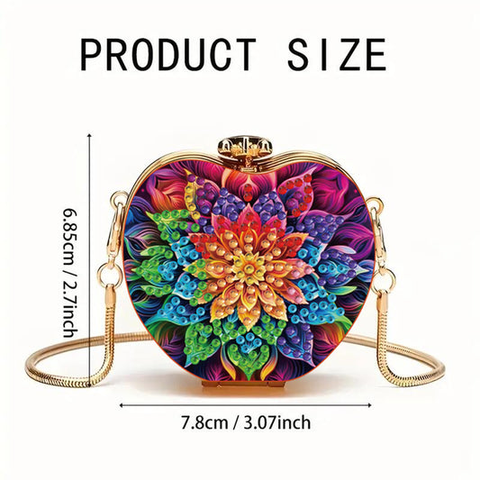 Mandala DIY Diamond Painting Shoulder Bag for Coins Lipstick Earphones Gifts