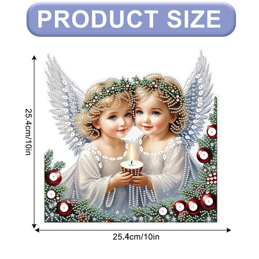 Angel 2D Flat DIY Diamond Art Pendant Diamond Painting Set Home Wall Decoration Christmas