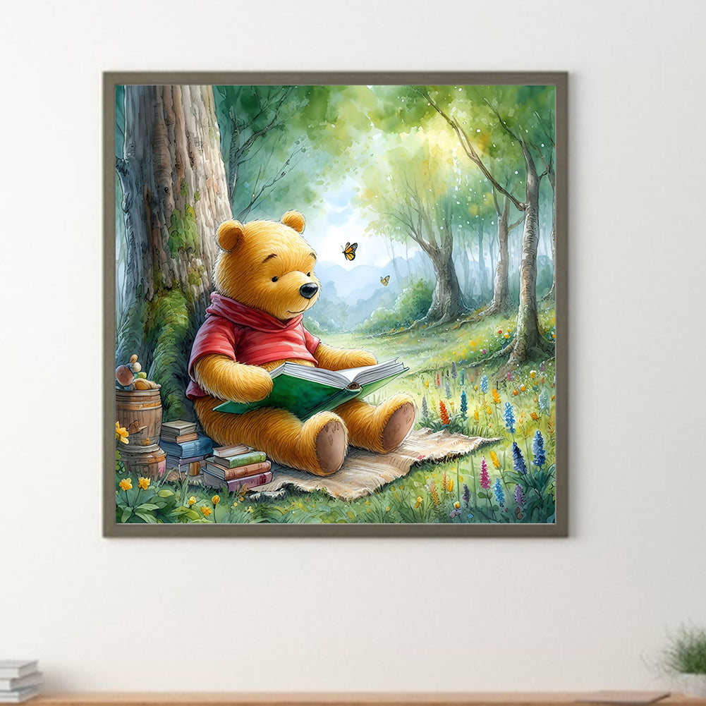 Winnie The Pooh - Full Round Drill Diamond Painting 40*40CM
