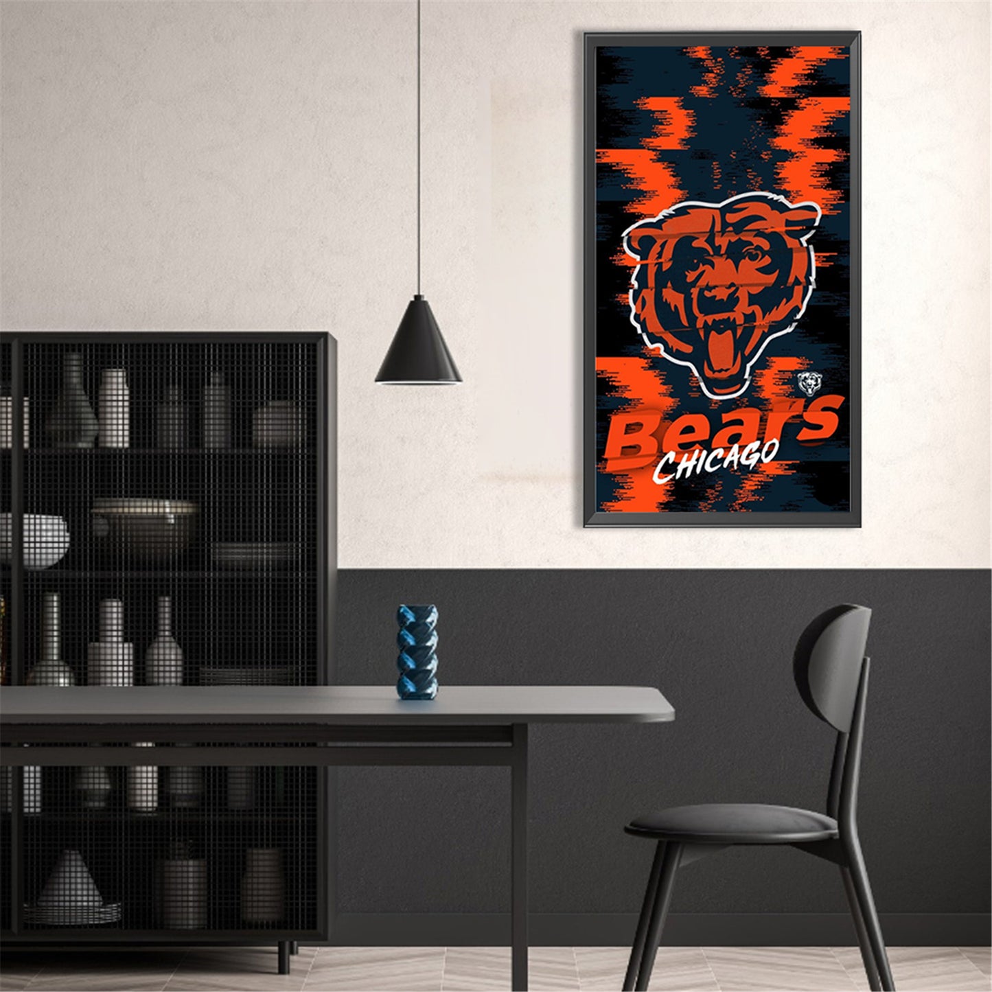 Chicago Bears - Full Round Drill Diamond Painting 30*55CM