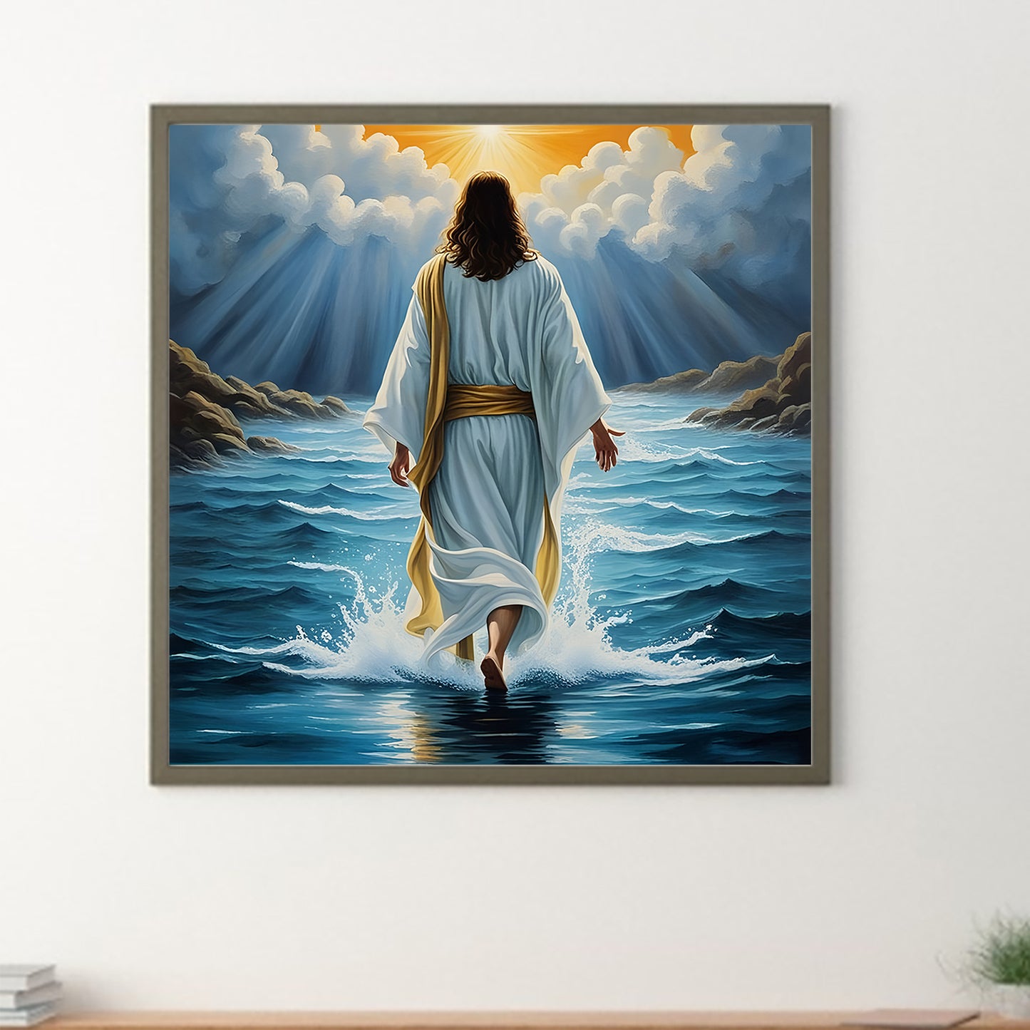 Religious Jesus - Full Round Drill Diamond Painting 30*30CM