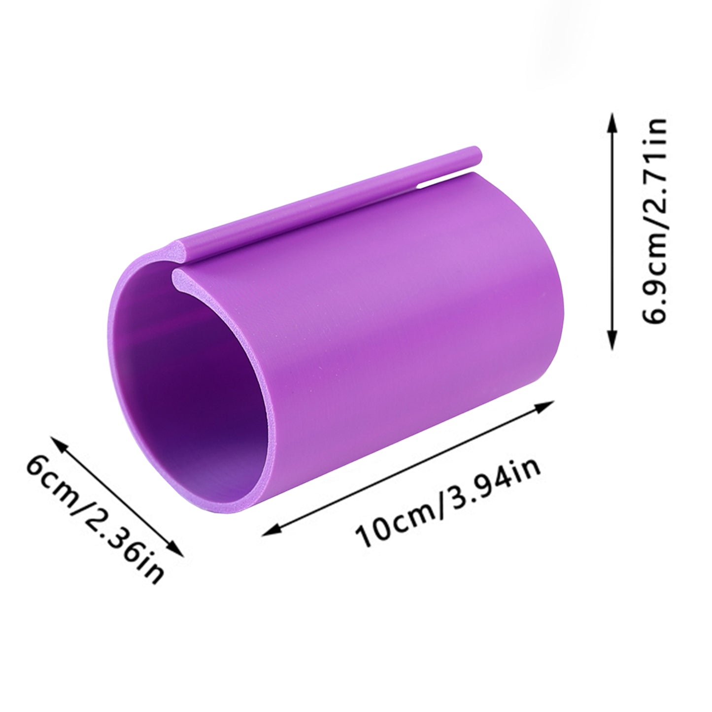 Diamond Painting Canvas Roll Holder for Diamond Art Fabric (3pcs L Purple)