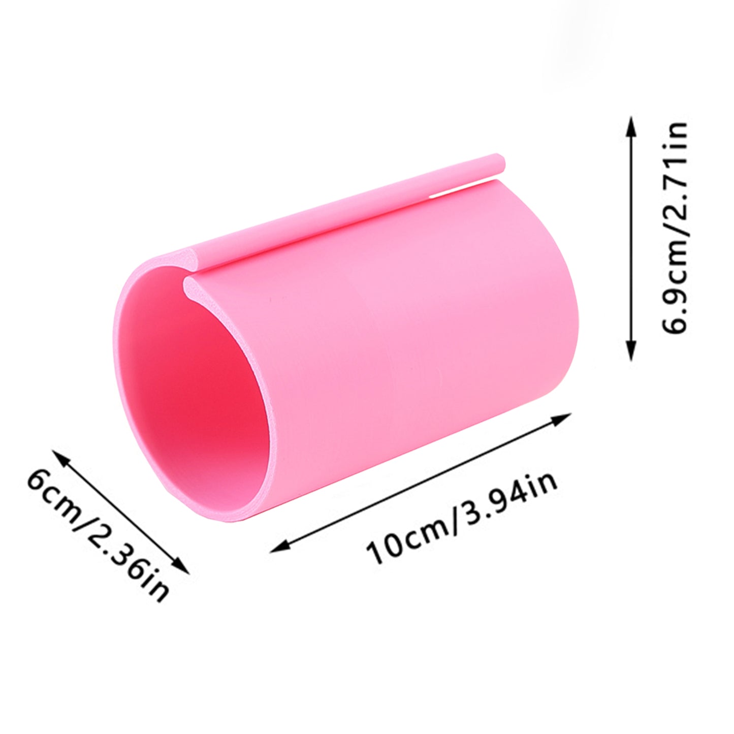 Diamond Painting Canvas Roll Holder for Diamond Art Fabric Crafts (3pcs L Pink)