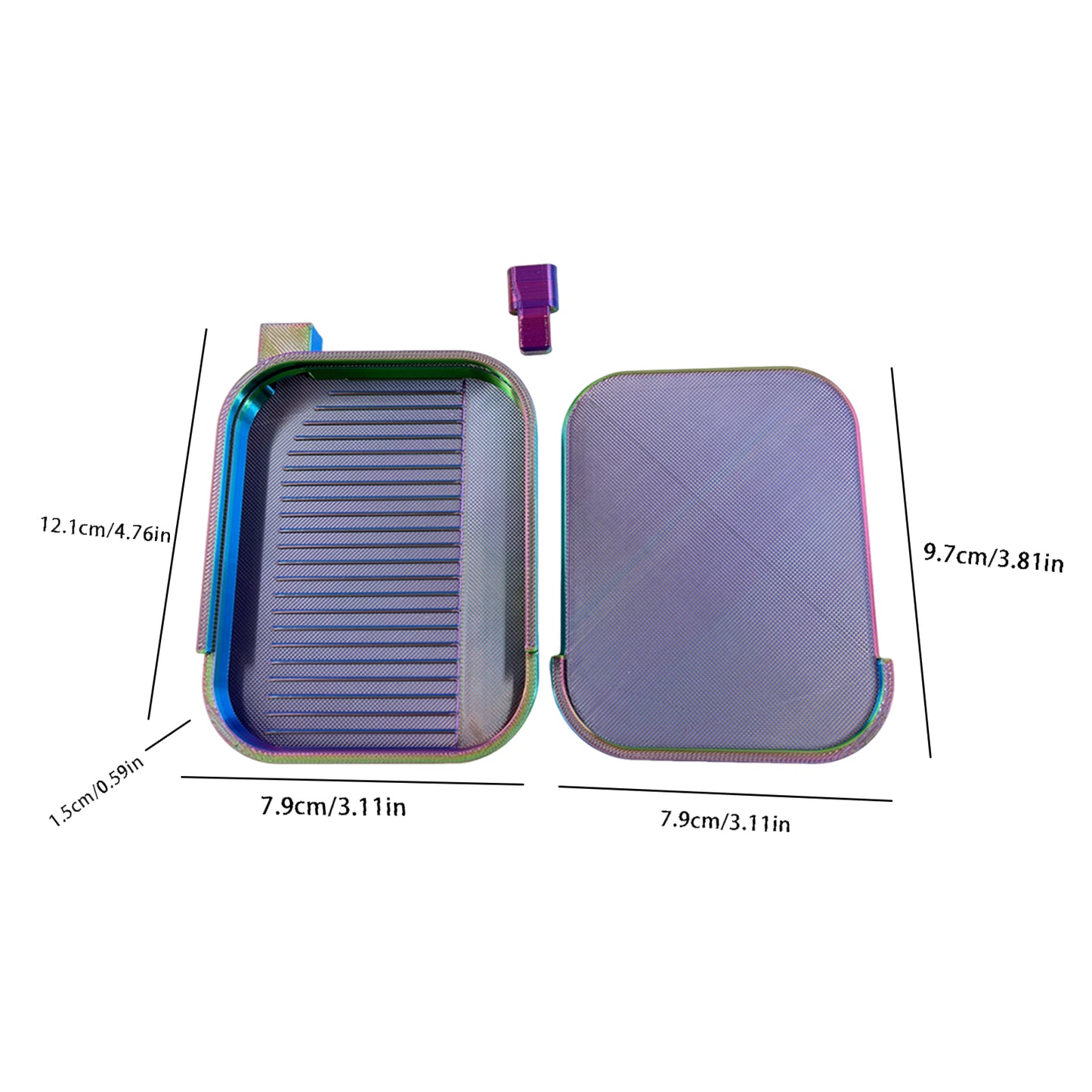 Diamond Painting Tray Organizer Diamond Art Tray for DIY Crafts (Blue Green)