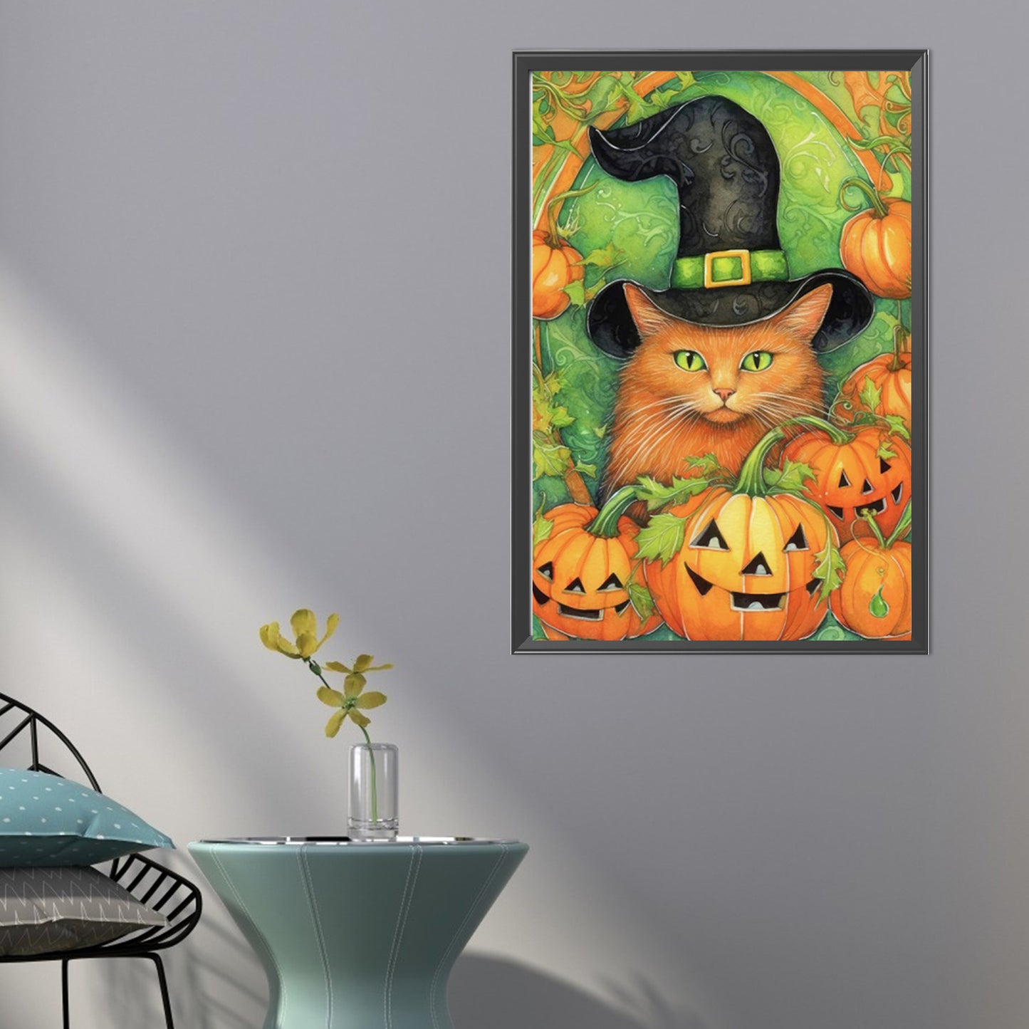 Halloween Pumpkin - Partial AB Full Round Drill Diamond Painting 40*60CM