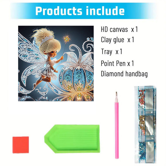 Elf Fairy - Special Shaped Drill Diamond Painting 30*30CM