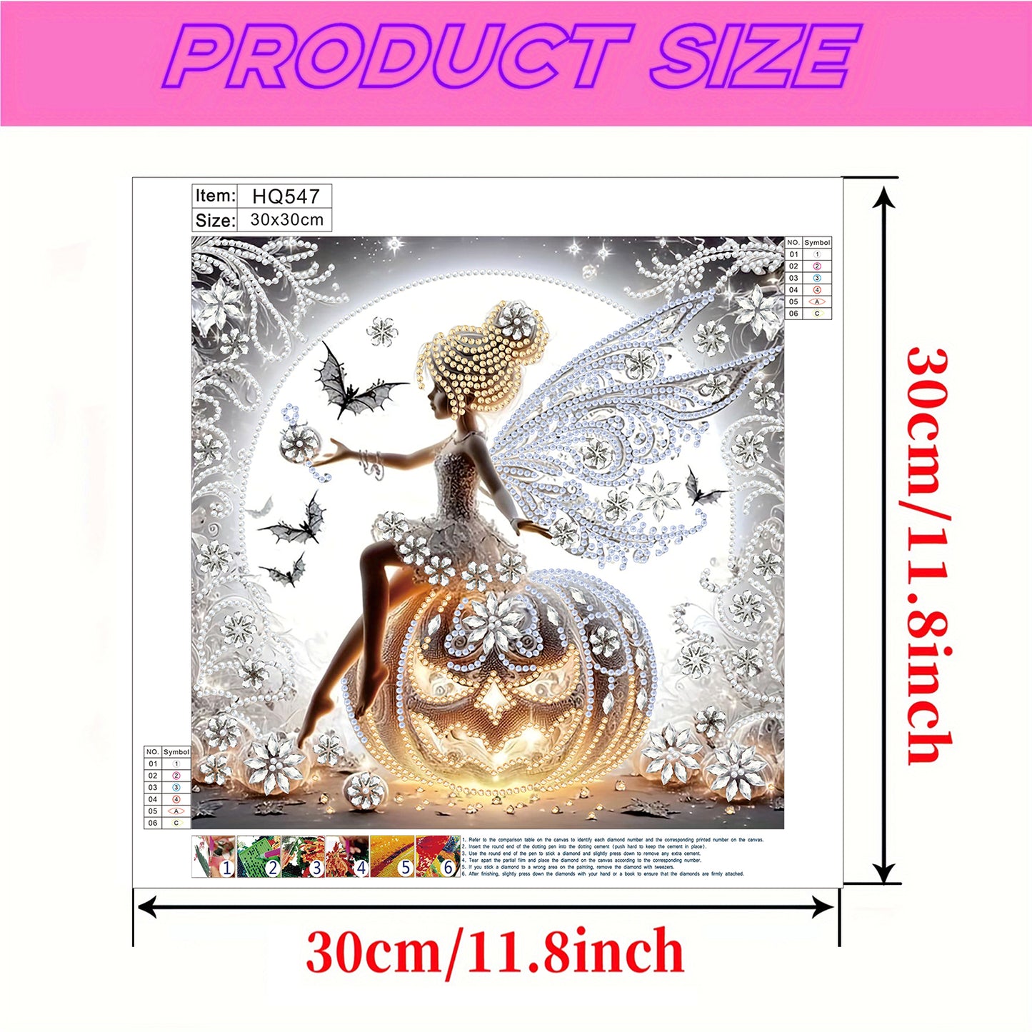 Elf Fairy - Special Shaped Drill Diamond Painting 30*30CM