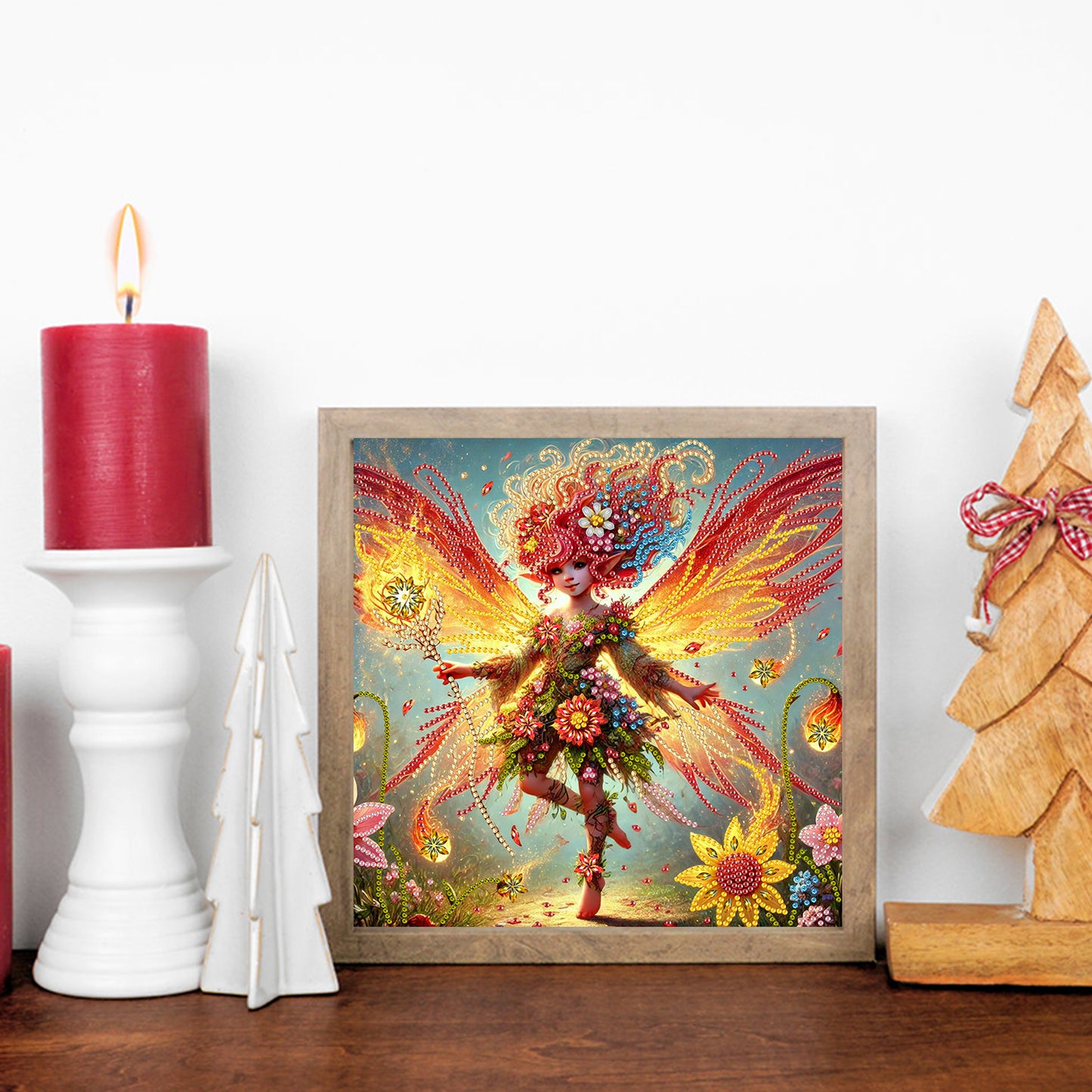 Elf Fairy - Special Shaped Drill Diamond Painting 30*30CM