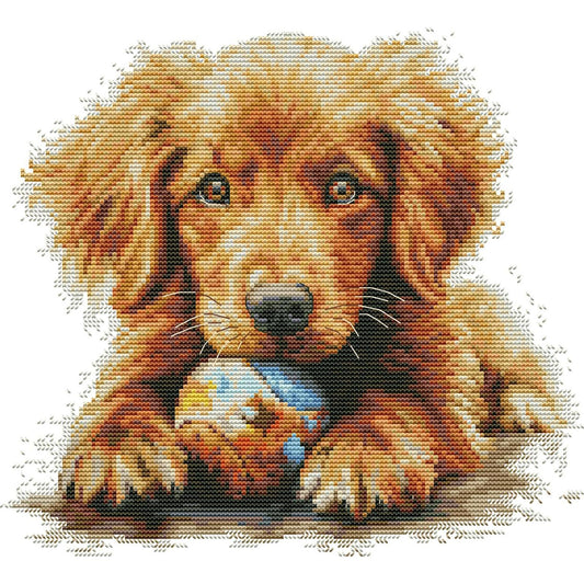 My Ball - 14CT Stamped Cross Stitch 33*29CM(Joy Sunday)