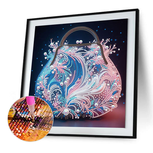 Dream Flower Bag - Special Shaped Drill Diamond Painting 30*30CM