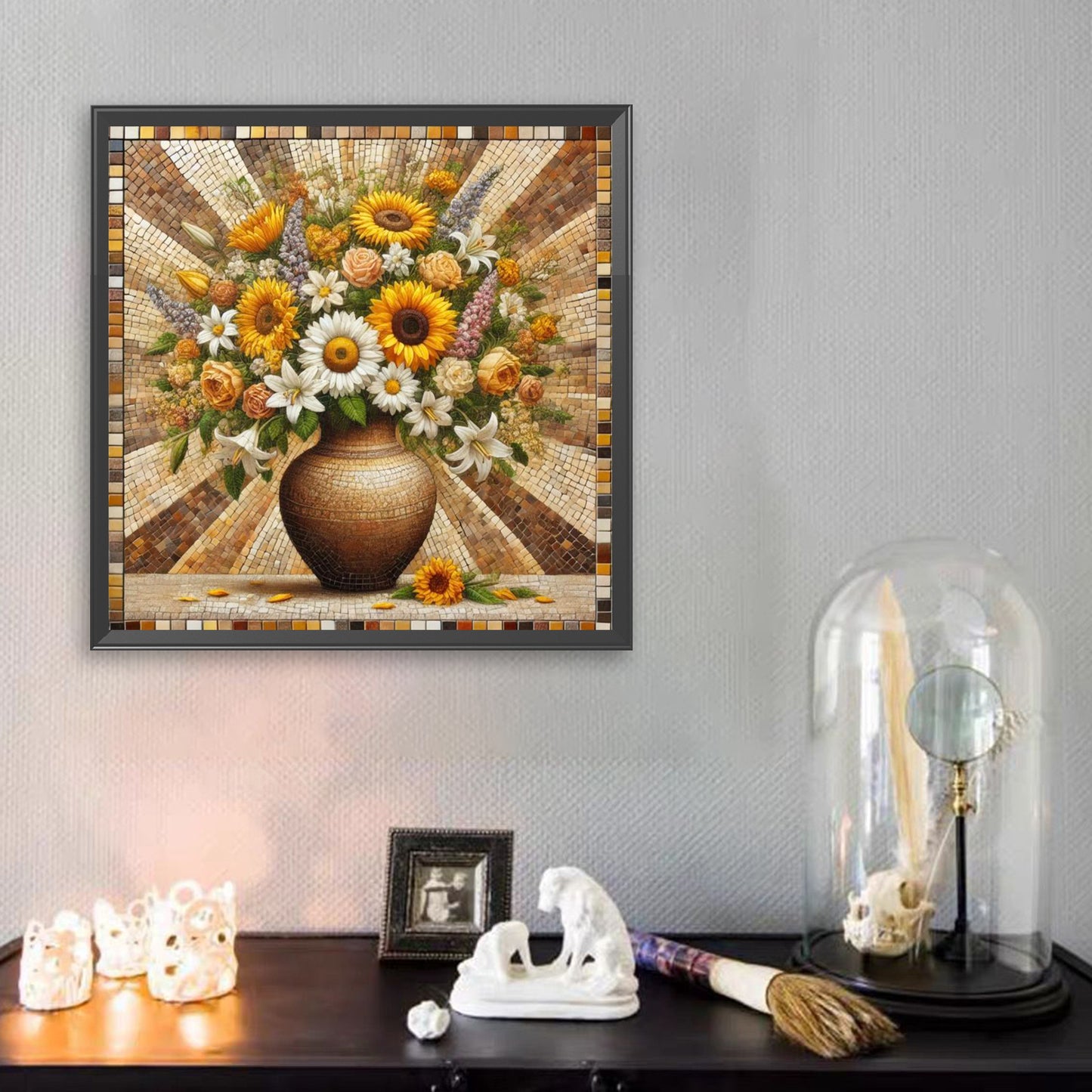 Sunflower - Full Square Drill Diamond Painting 40*40CM