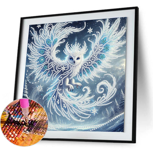 Owl - Special Shaped Drill Diamond Painting 30*30CM
