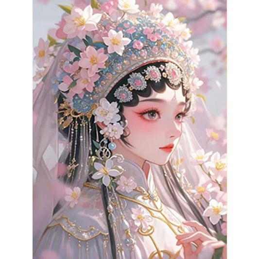 Leading Actress - 11CT Stamped Cross Stitch 65*85CM (Mona Lisa Brand)