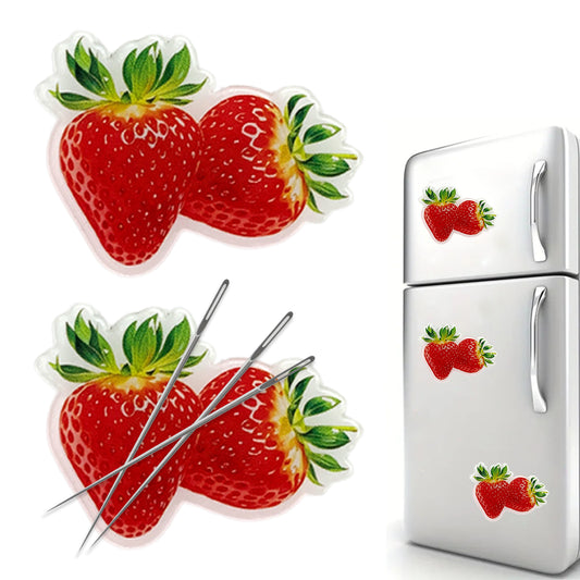 Fruit Magnetic Acrylic Needle Minder for Cross Stitch Embroidery Sewing Needle