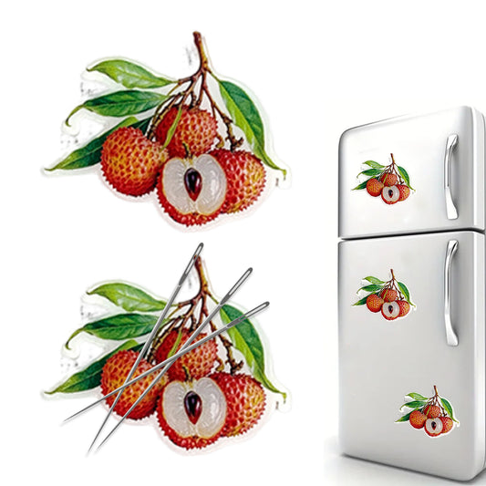Fruit Magnetic Acrylic Needle Minder for Cross Stitch Embroidery Sewing Needle