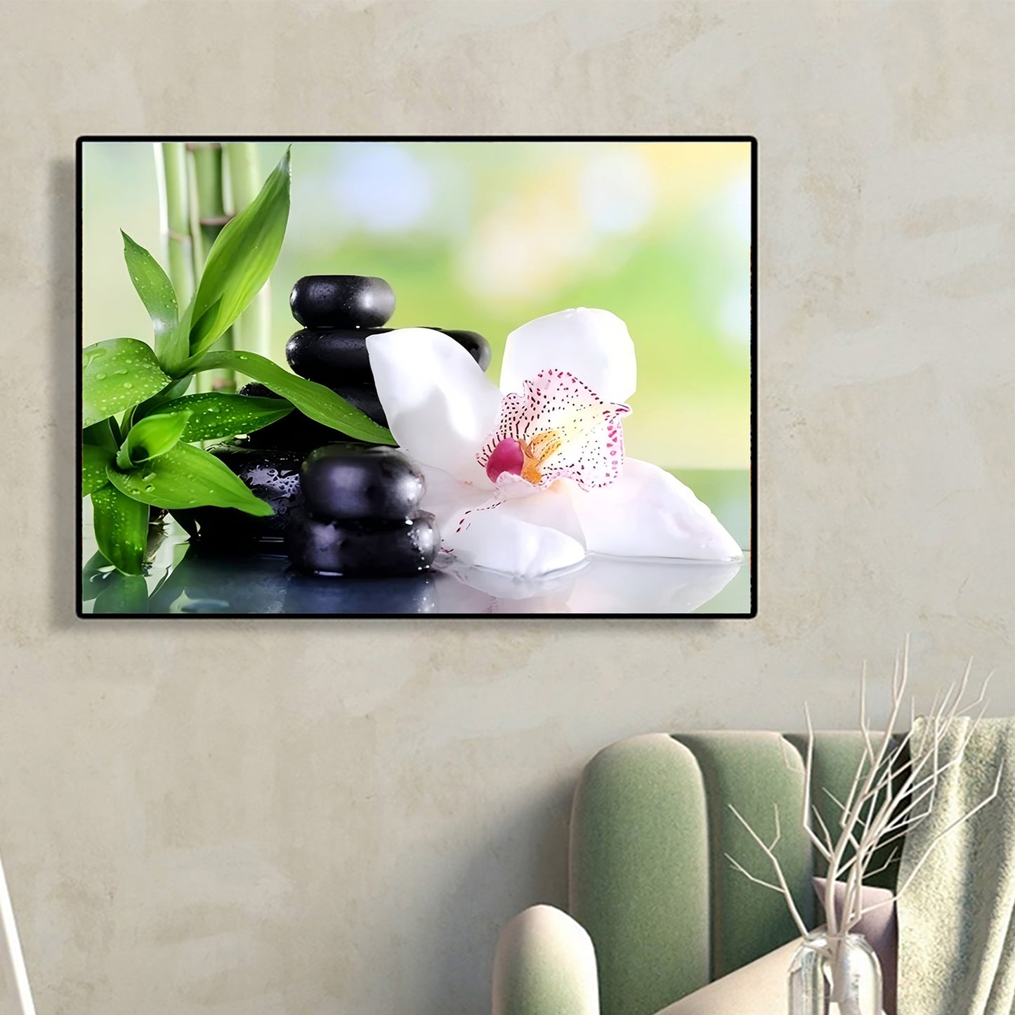 Flower - Full Round Drill Diamond Painting 40*30CM