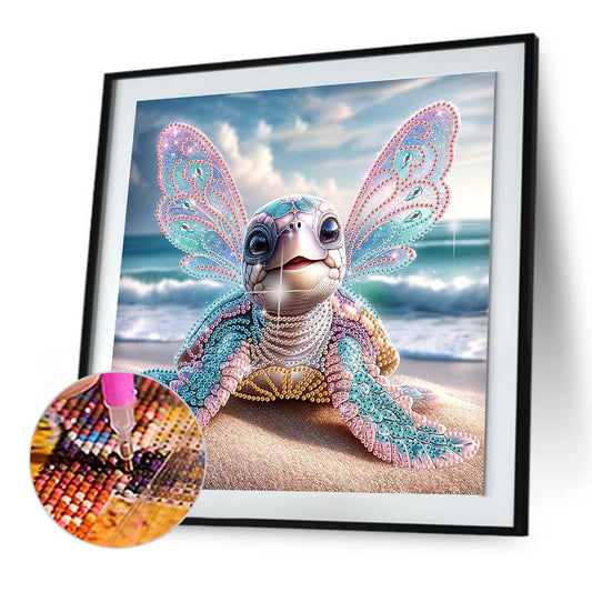 Sea Turtle - Special Shaped Drill Diamond Painting 30*30CM