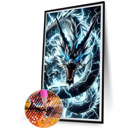 Dragon - Full Round Drill Diamond Painting 30*50CM