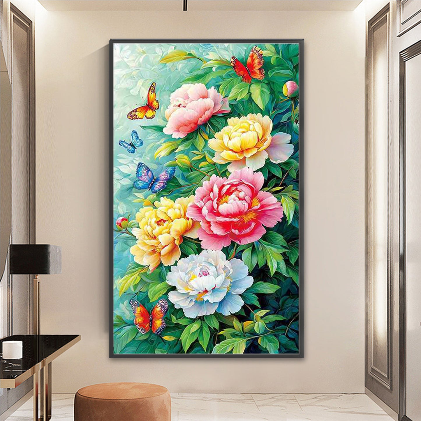 National Beauty - 11CT Stamped Cross Stitch 70*115CM(Mona Lisa Brand)