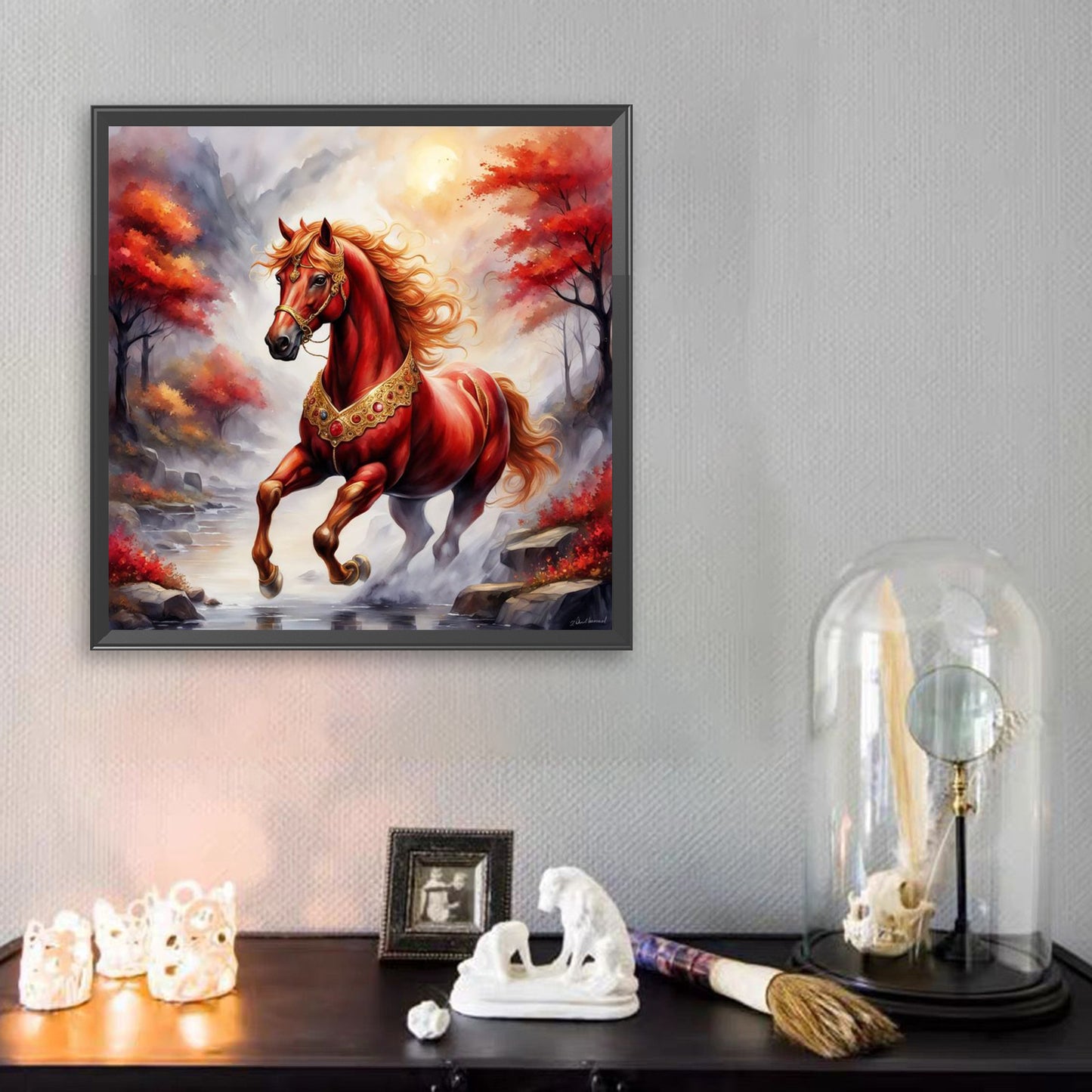 Horse - Full Square Drill Diamond Painting 40*40CM
