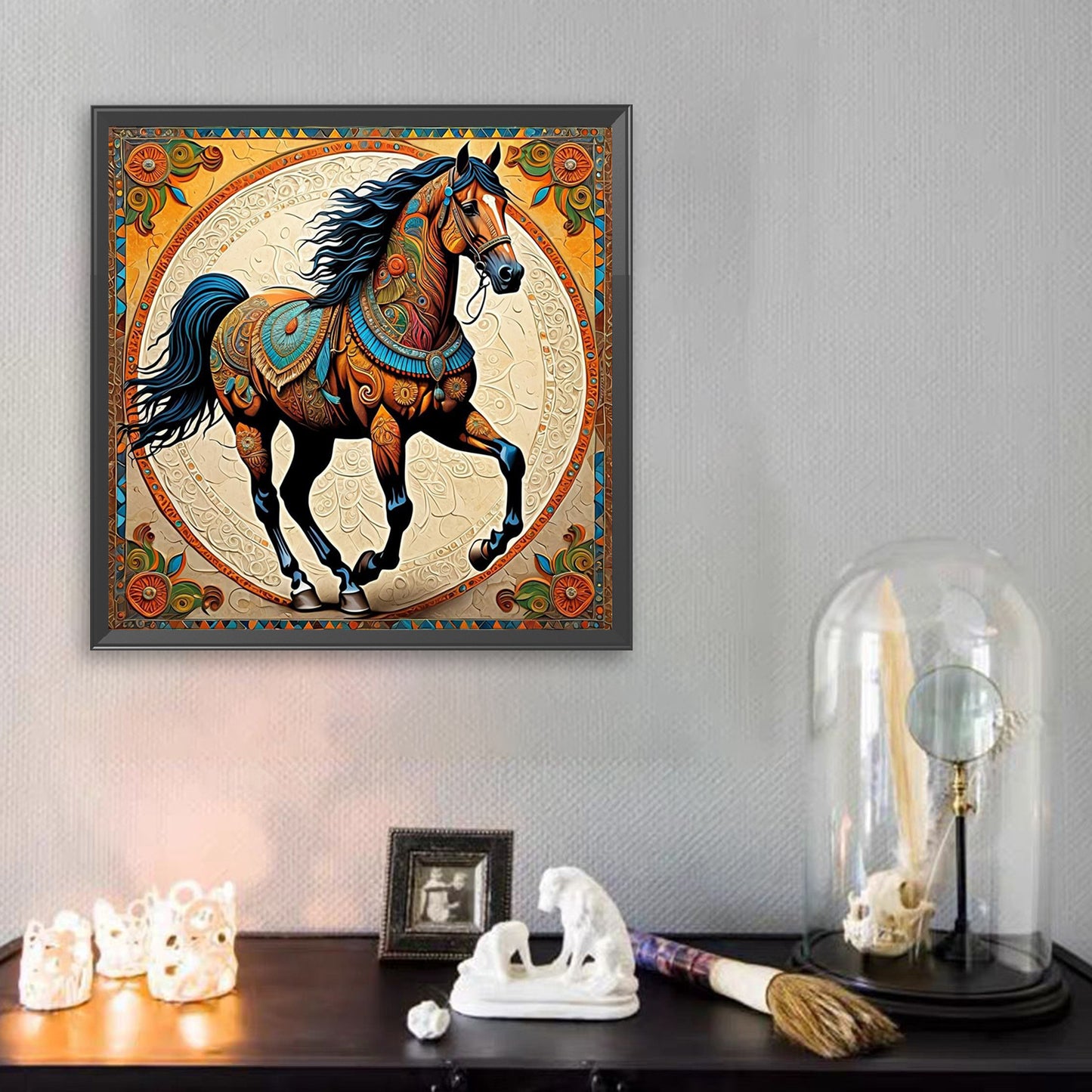 Horse - Full Square Drill Diamond Painting 40*40CM