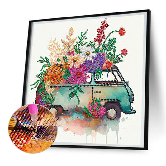 Floats - Special Shaped Drill Diamond Painting 30*30CM