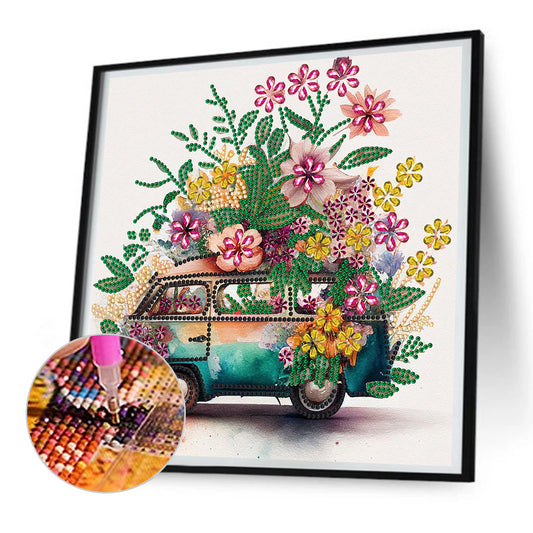 Floats - Special Shaped Drill Diamond Painting 30*30CM