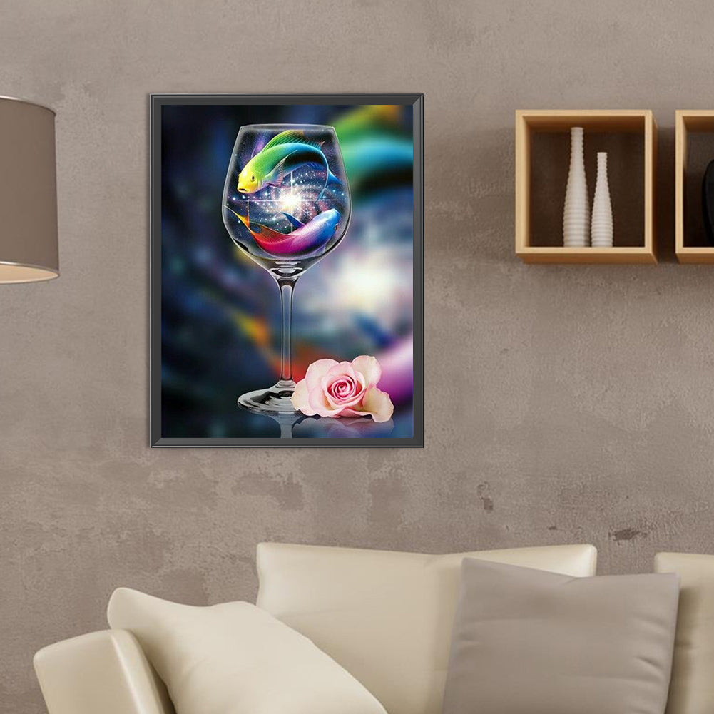 Goblet - Full Round Drill Diamond Painting 30*40CM