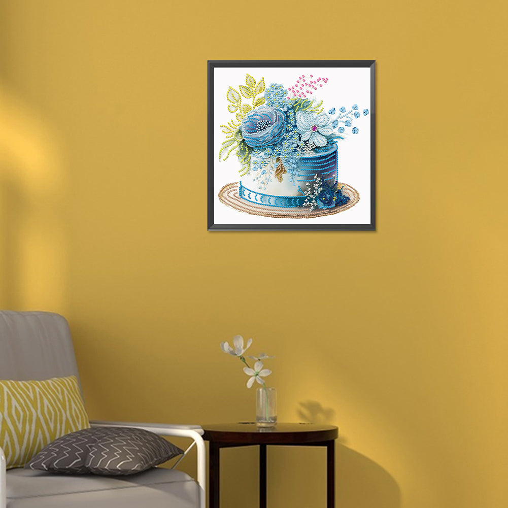 Cake - Special Shaped Drill Diamond Painting 30*30CM