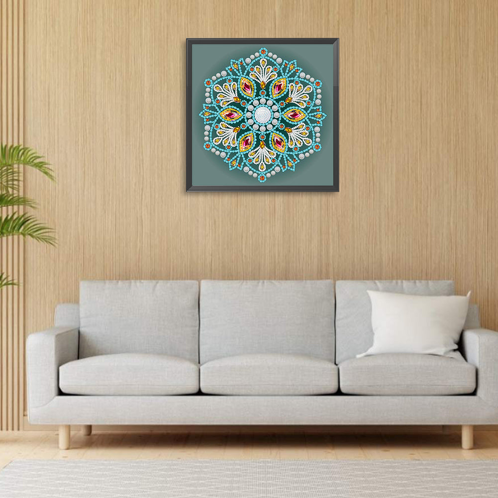 Mandala - Special Shaped Drill Diamond Painting 30*30CM