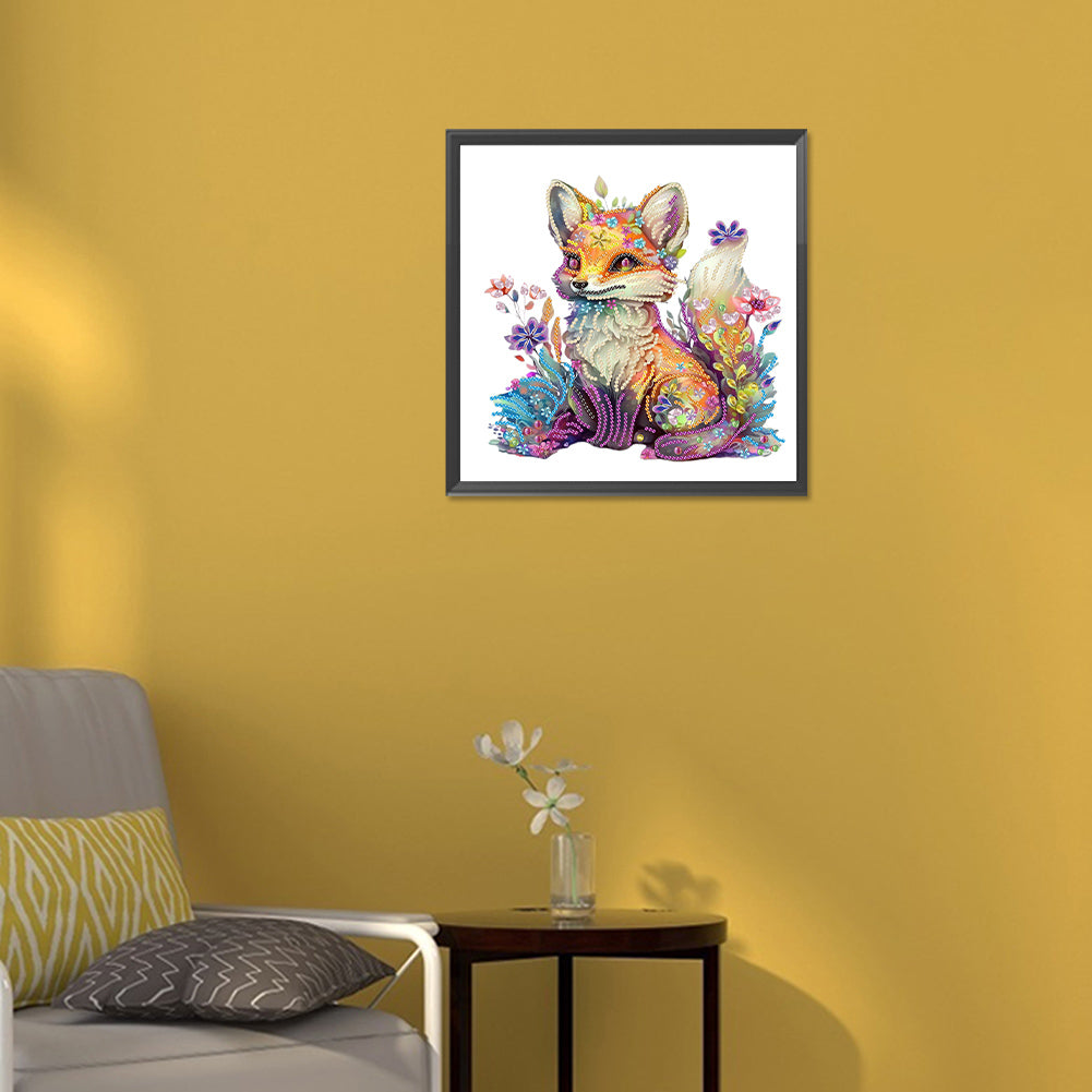 Fox - Special Shaped Drill Diamond Painting 30*30CM